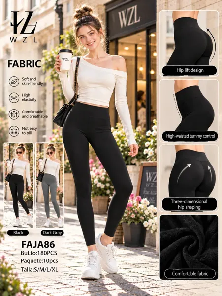 Leggings de tiro alto levanta glúteos