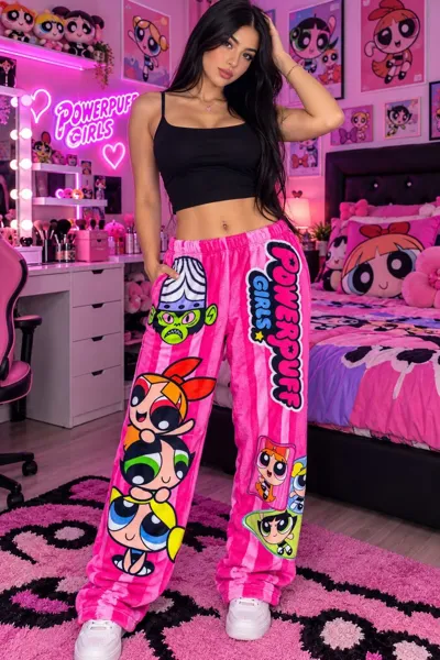 Pantalón de pijama de felpa de Las Chicas Superpoderosas