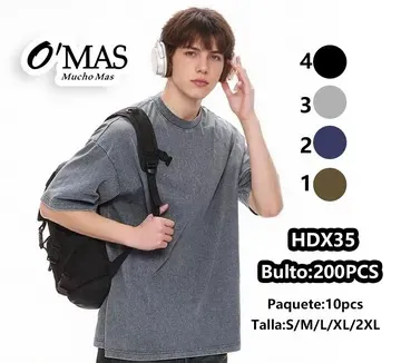 Playera oversize de manga corta para hombre