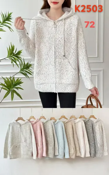 Sudadera con capucha para mujer-K2503