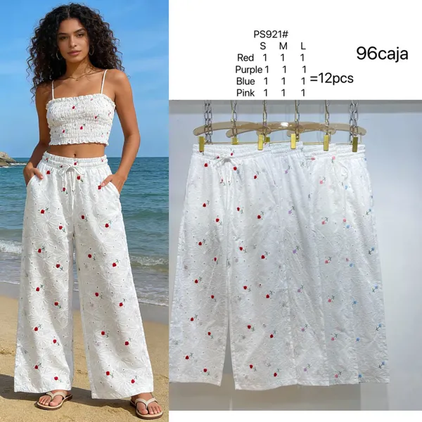 Pantalón Floral-PS921