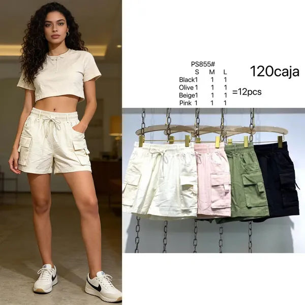 Shorts cargo-PS855