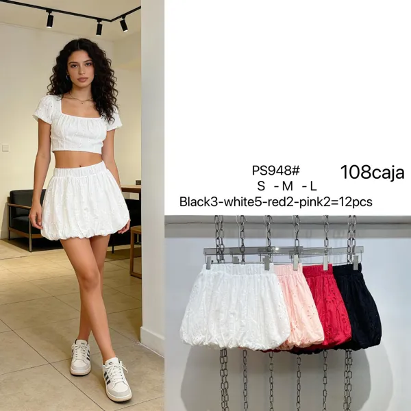 Falda Bombacha-PS948