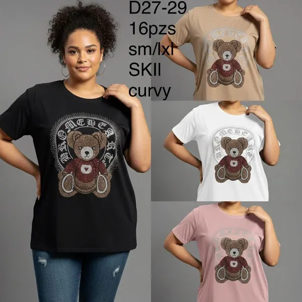 Playera estampada-D27-29