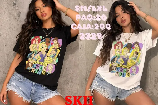 Playera estampada Princess Eras Tour-2329
