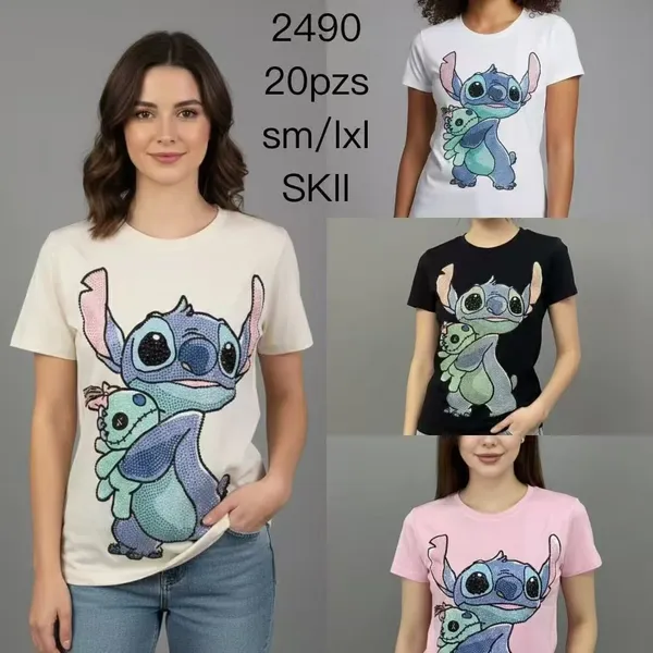 Playera de Stitch-2490