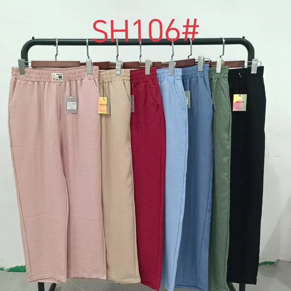 Pantalones de tela-SH106