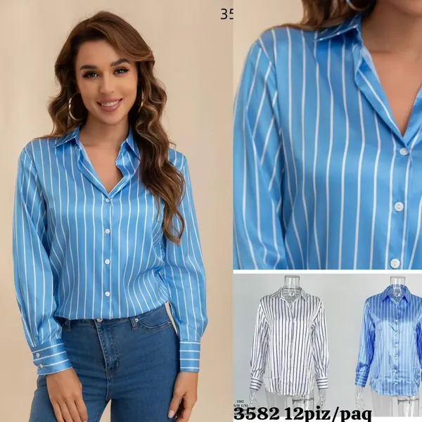 Blusa Rayada Elegante-3582-0-3582