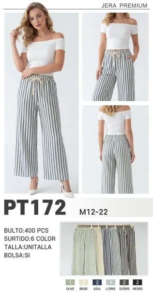 Pantalón a rayas