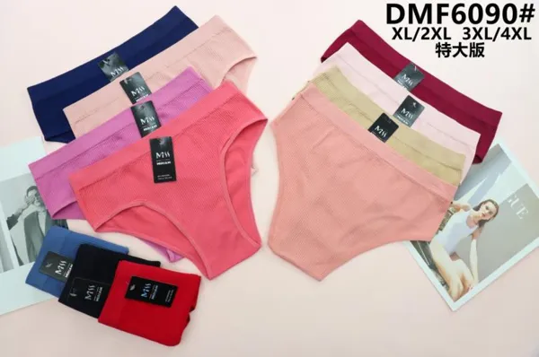 Pantaletas de mujer acanaladas-DMF6090