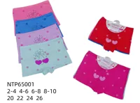 Ropa interior para niñas (6-10 años)