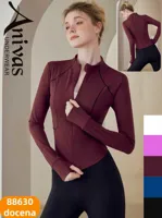 Chaqueta manga larga con cremallera-88630