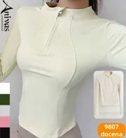 Chaqueta de manga larga con cremallera-9807
