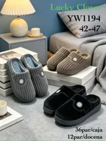 Pantuflas de algodón para hombre